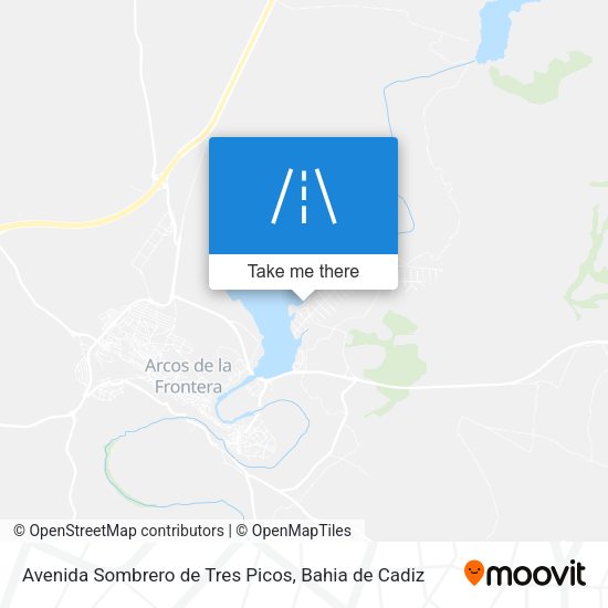 Avenida Sombrero de Tres Picos map