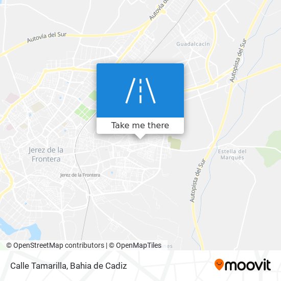 Calle Tamarilla map