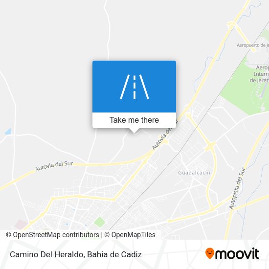 Camino Del Heraldo map
