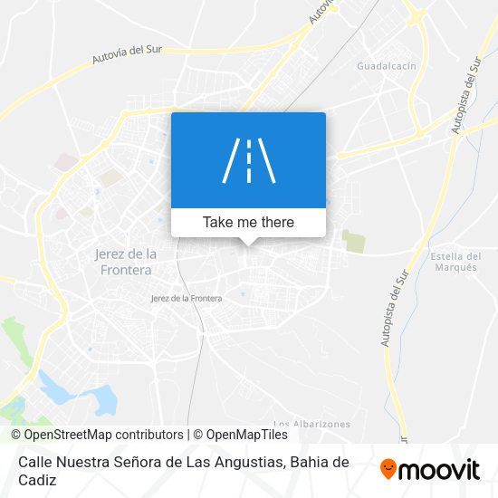 Calle Nuestra Señora de Las Angustias map