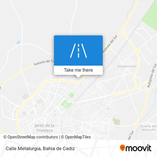 Calle Metalurgia map