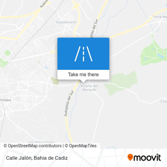 Calle Jalón map