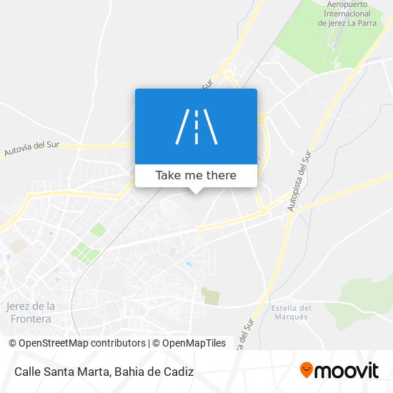 Calle Santa Marta map