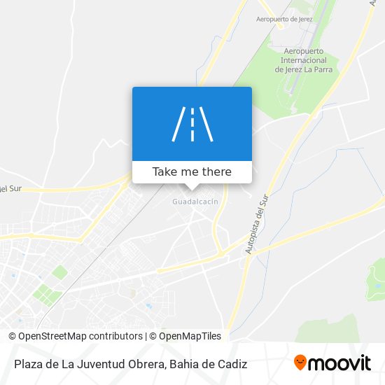 mapa Plaza de La Juventud Obrera