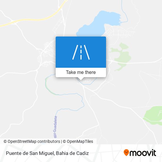 mapa Puente de San Miguel