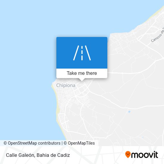 Calle Galeón map