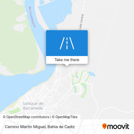 Camino Martin Miguel map