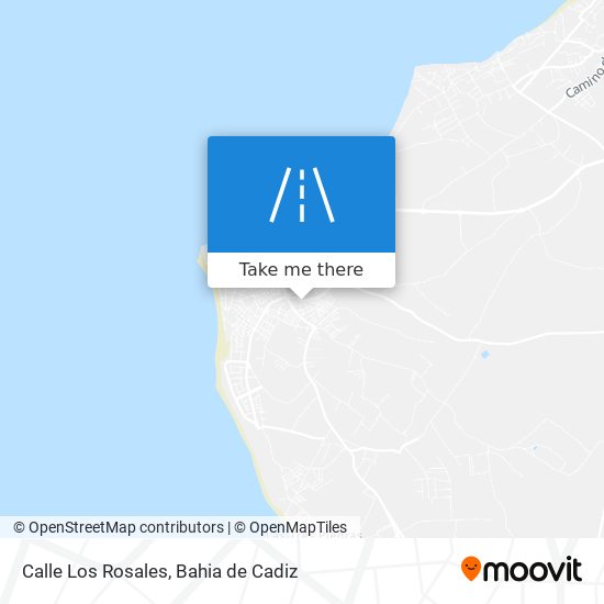 Calle Los Rosales map