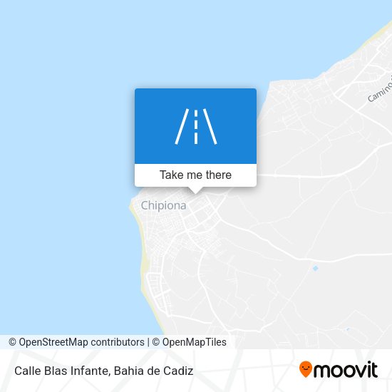 Calle Blas Infante map