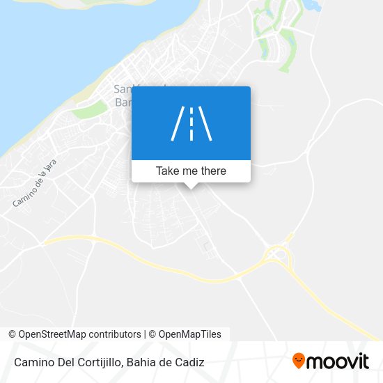 Camino Del Cortijillo map