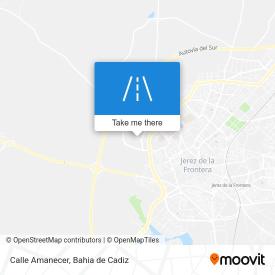 Calle Amanecer map