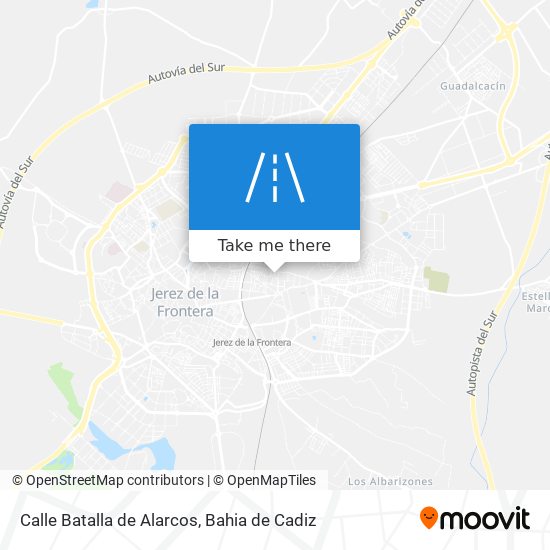 mapa Calle Batalla de Alarcos