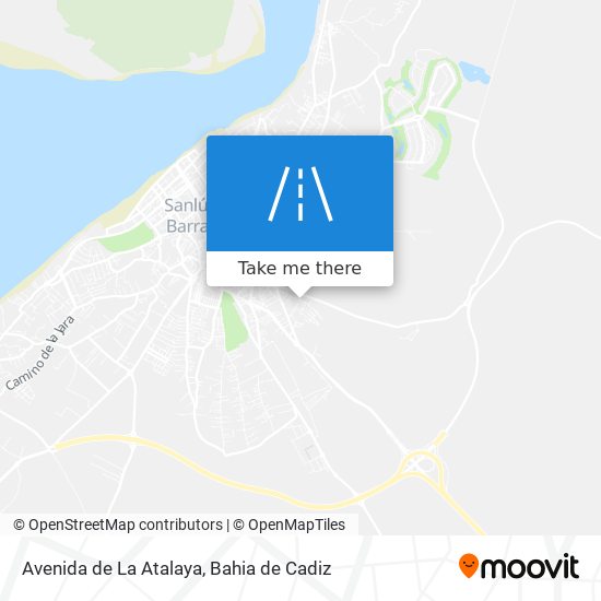 mapa Avenida de La Atalaya