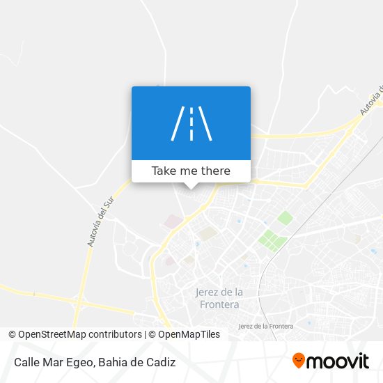 mapa Calle Mar Egeo