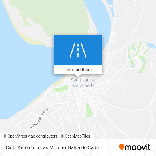 Calle Antonio Lucas Moreno map