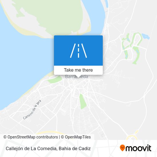 Callejón de La Comedia map