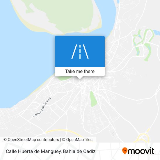 Calle Huerta de Manguey map