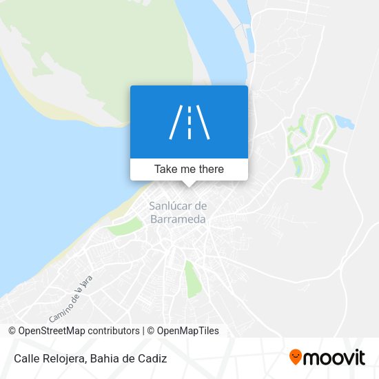 Calle Relojera map