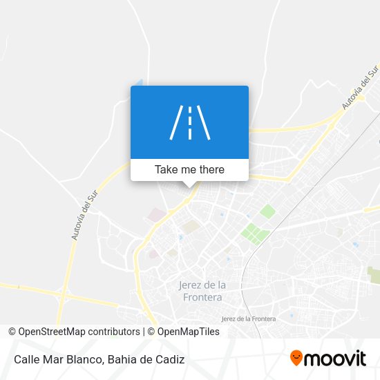 Calle Mar Blanco map