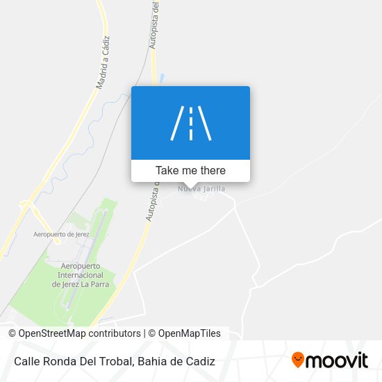 Calle Ronda Del Trobal map