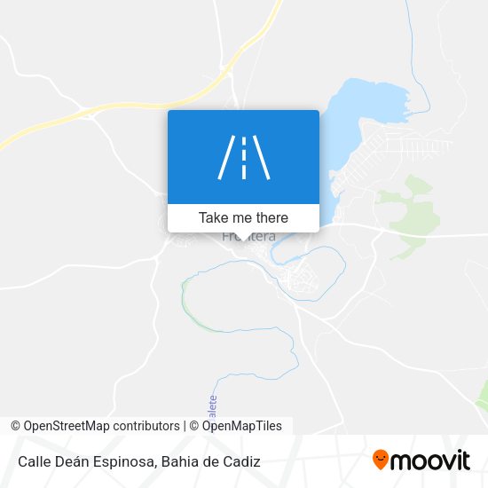 Calle Deán Espinosa map