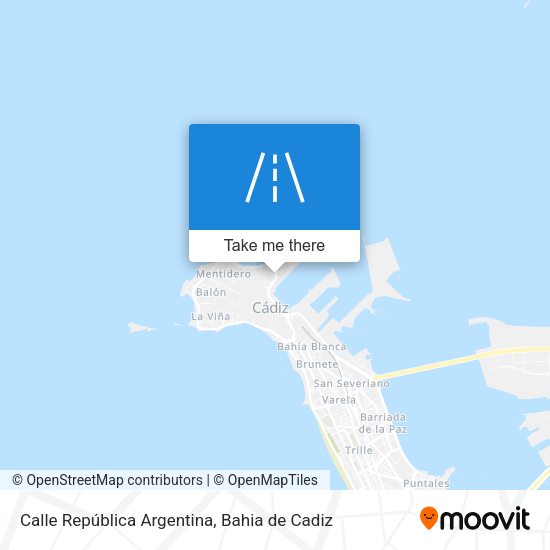Calle República Argentina map