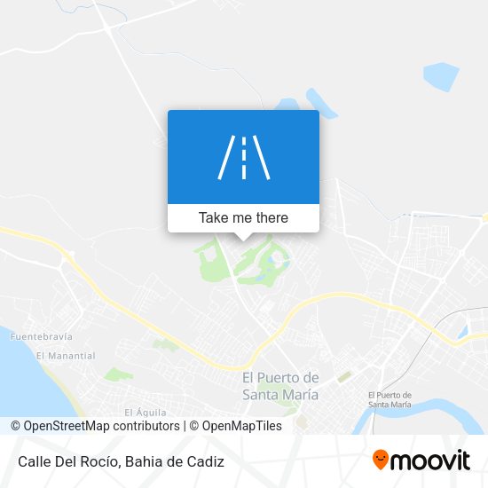 Calle Del Rocío map