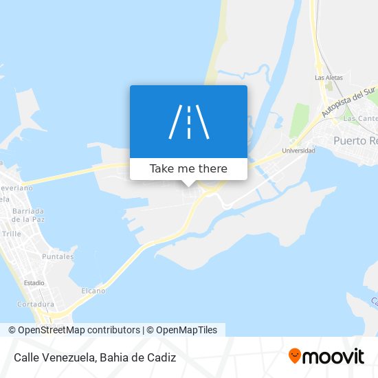 Calle Venezuela map