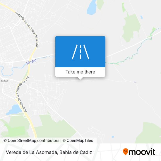 Vereda de La Asomada map