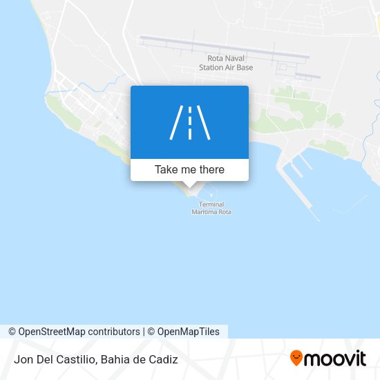Jon Del Castilio map