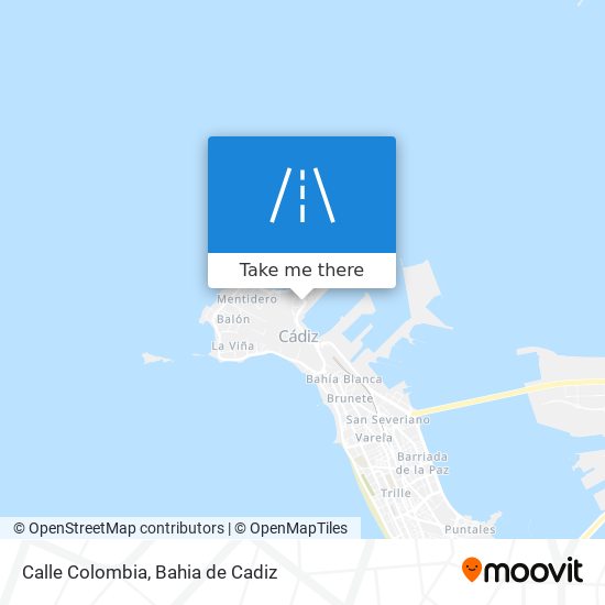 Calle Colombia map