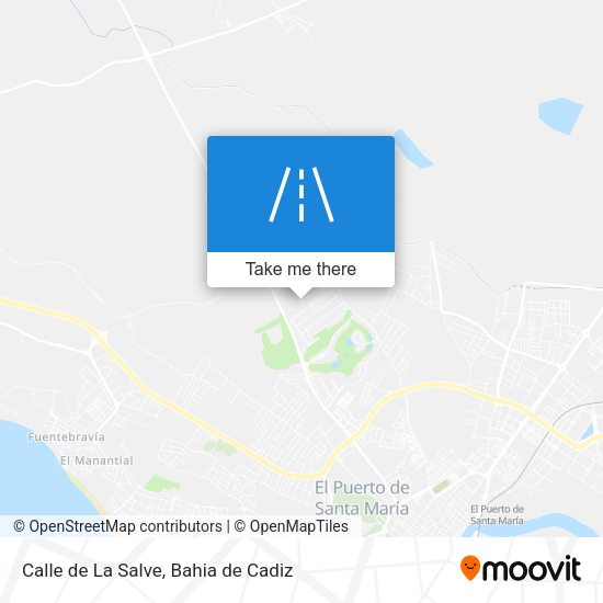Calle de La Salve map