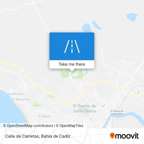 Calle de Carretas map