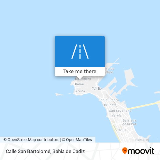 Calle San Bartolomé map