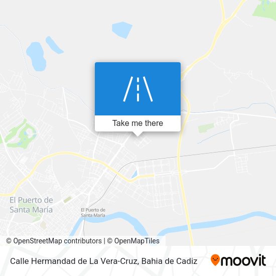 Calle Hermandad de La Vera-Cruz map
