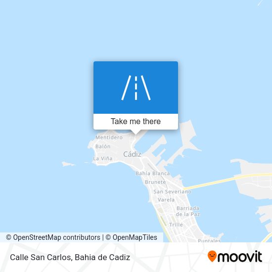Calle San Carlos map