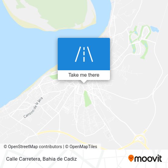 Calle Carretera map