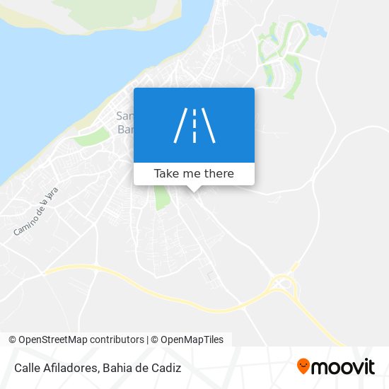 Calle Afiladores map