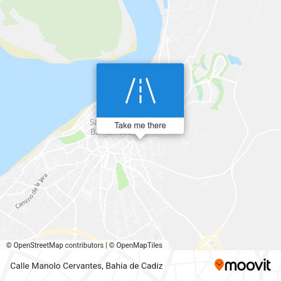 Calle Manolo Cervantes map