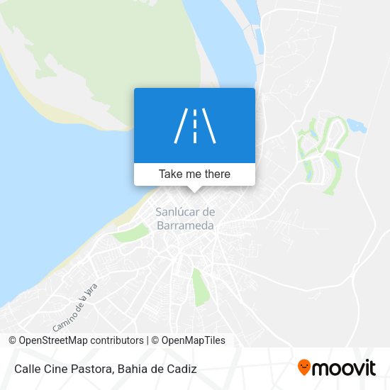 Calle Cine Pastora map
