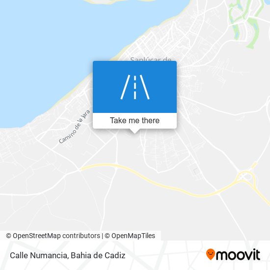 Calle Numancia map