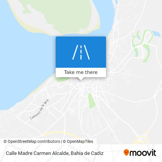 Calle Madre Carmen Alcalde map