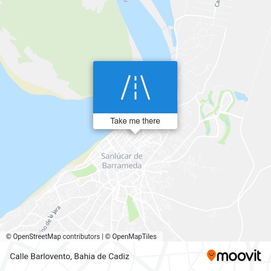 Calle Barlovento map