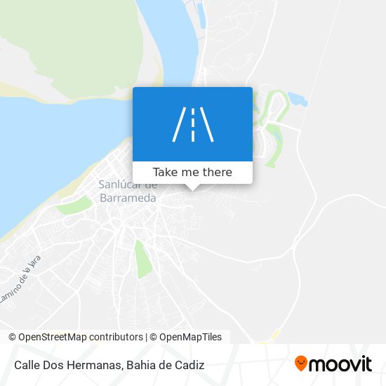 Calle Dos Hermanas map