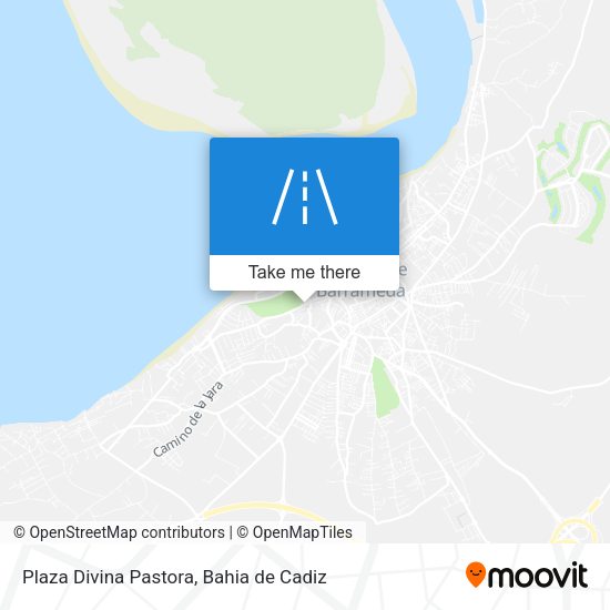 Plaza Divina Pastora map