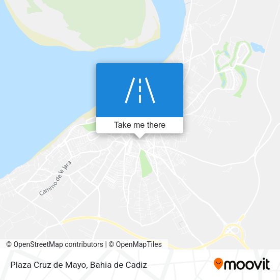 Plaza Cruz de Mayo map