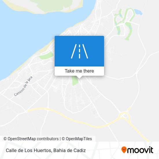 Calle de Los Huertos map