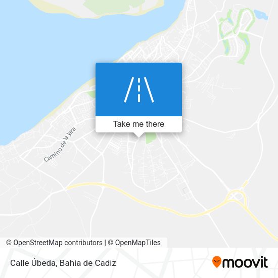 Calle Úbeda map