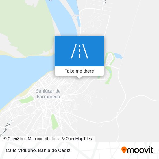 Calle Vidueño map