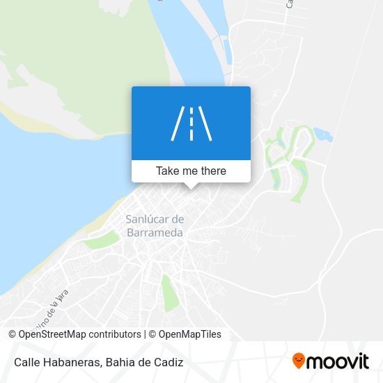 Calle Habaneras map